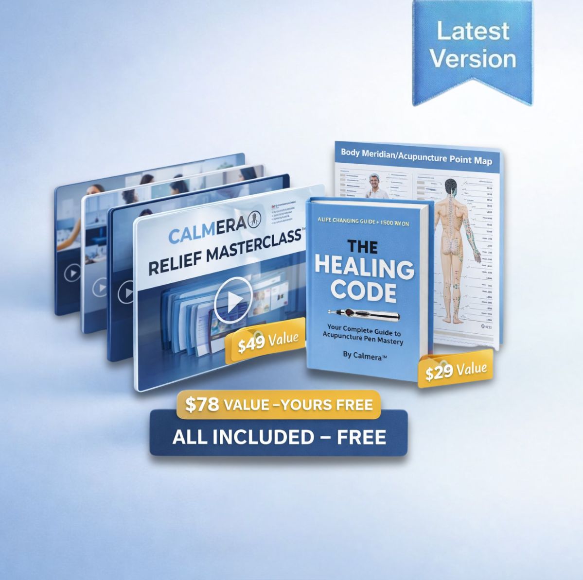 *New* Acupuncture Healing Pen | Pain Relief in Just 5 Minutes a Day + Bonuses