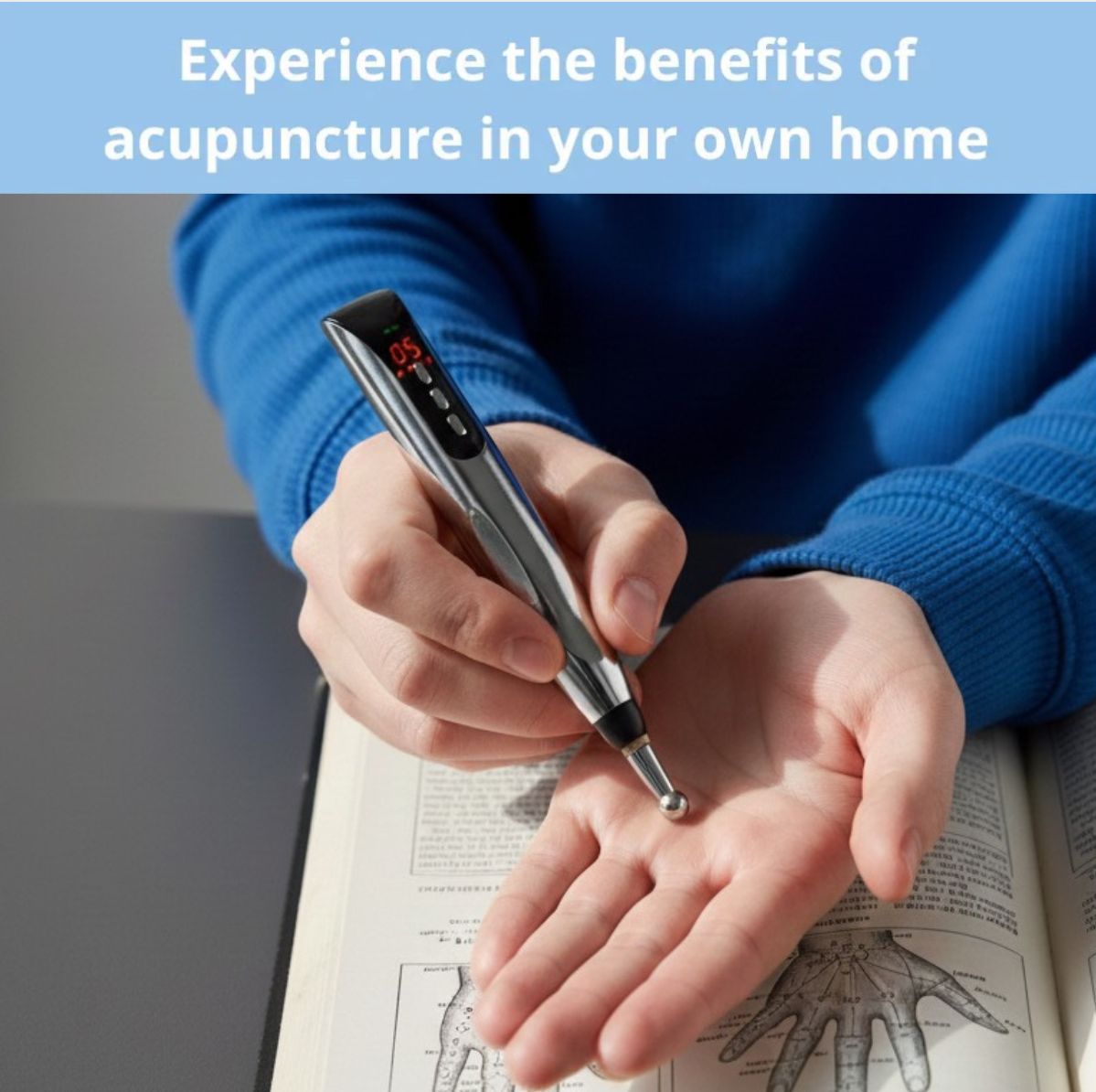 *New* Acupuncture Healing Pen | Pain Relief in Just 5 Minutes a Day + Bonuses
